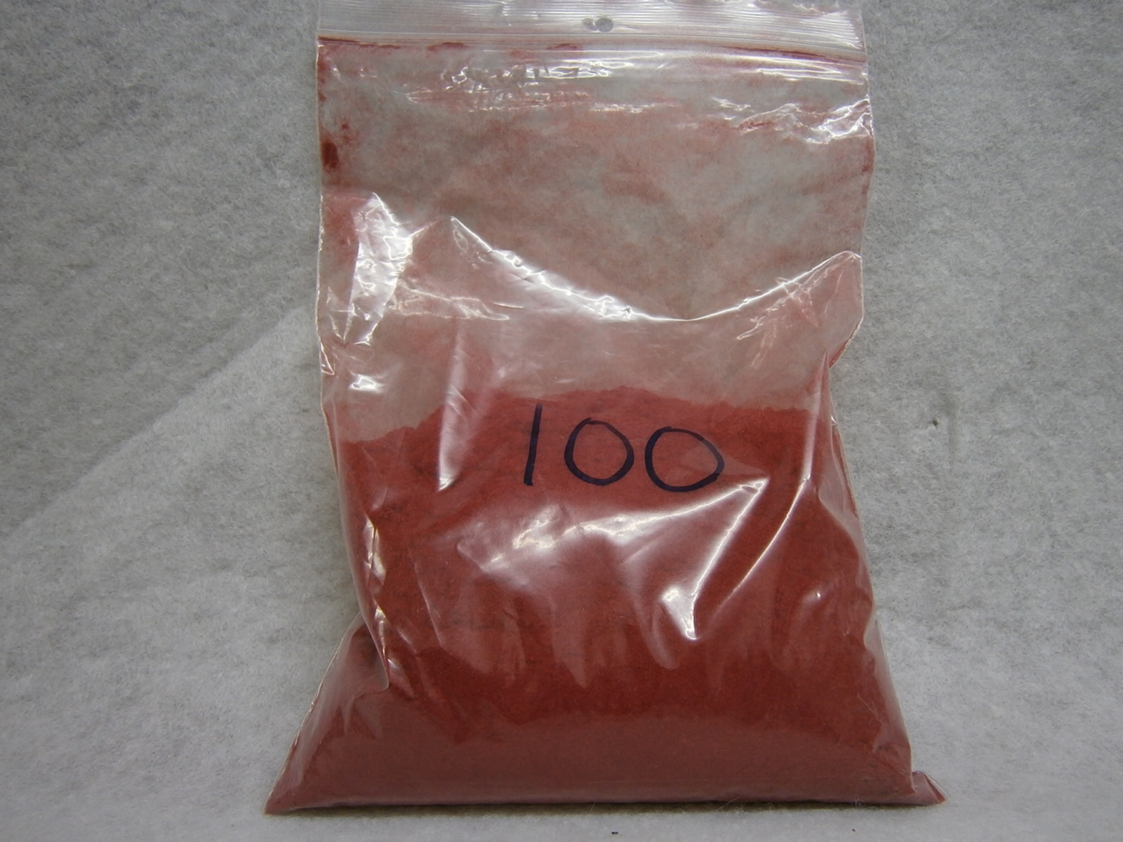 Velour Flocken Rot 100