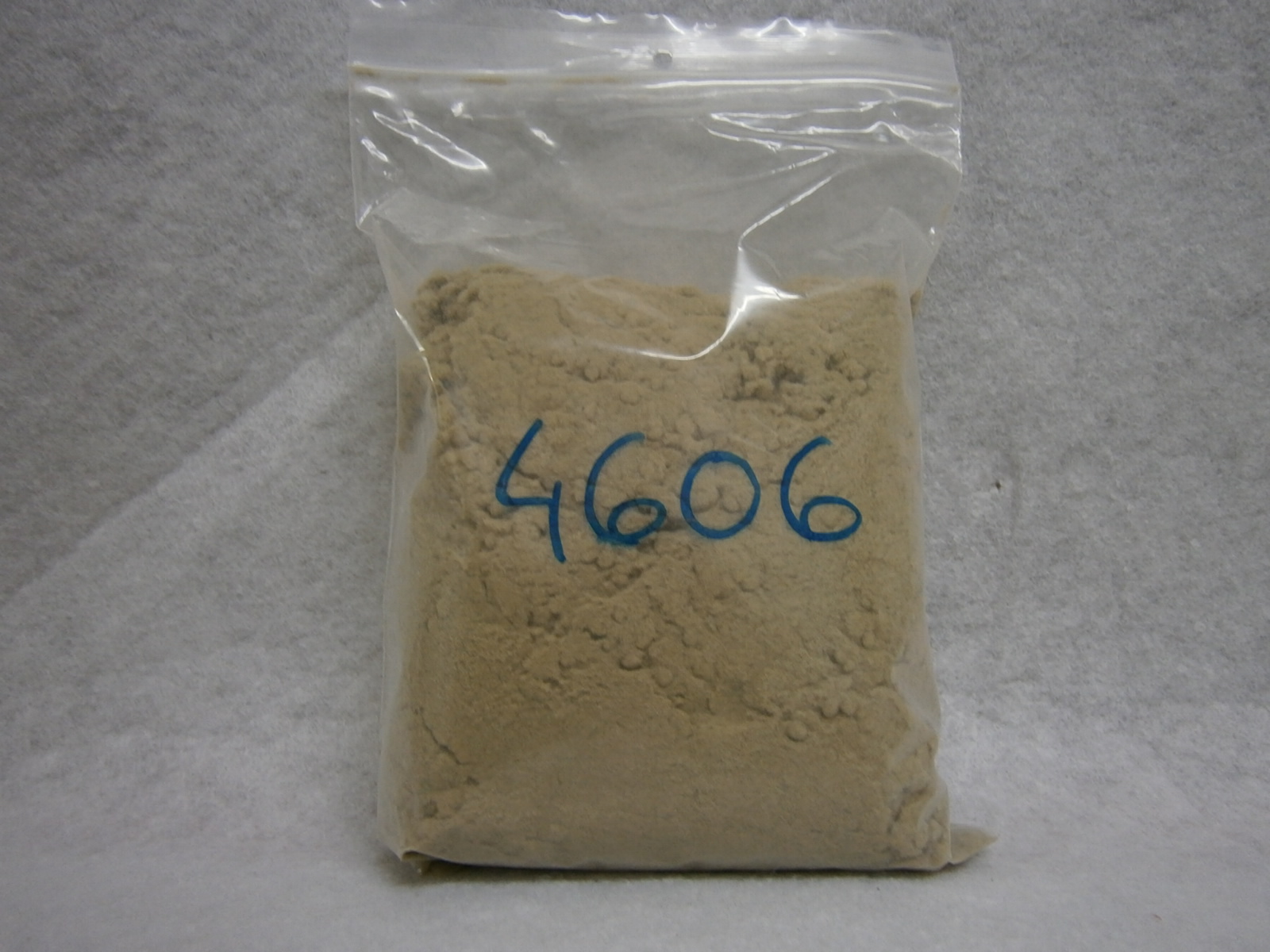 Velour Flocken Beige Sand 4606