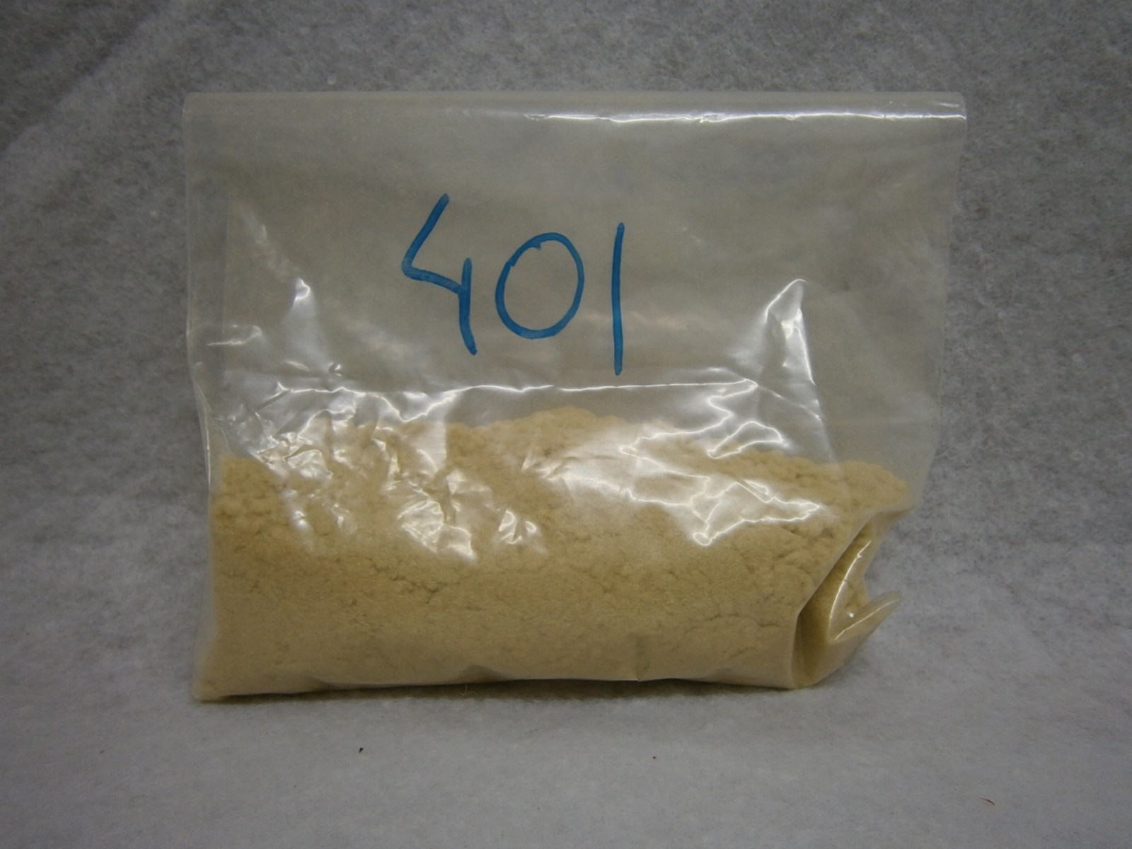 Velour Flocken Gelb-Beige 401