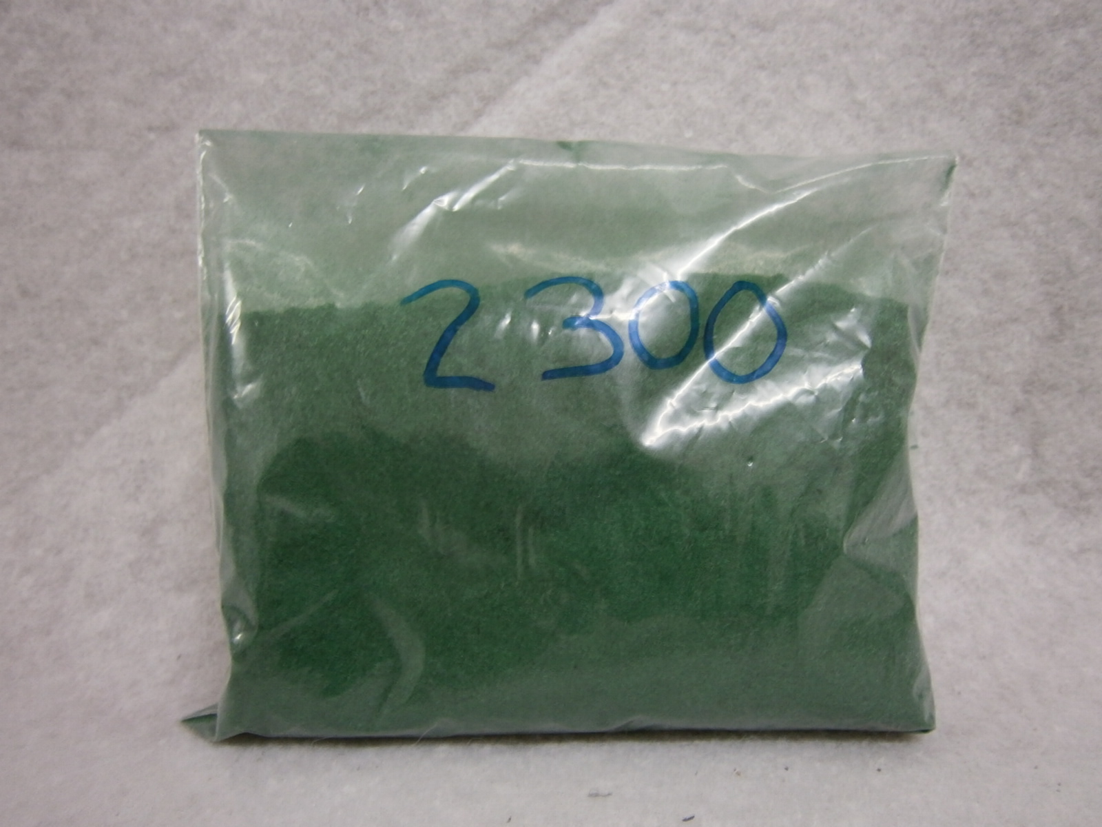 Velour Flocken Grün 2300