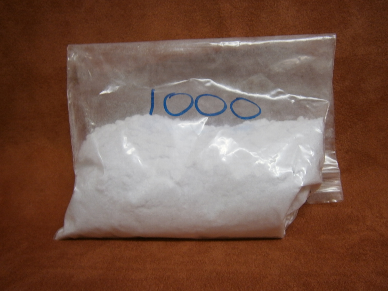 Velour Flocken Weiß 1000